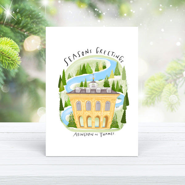 Abingdon Christmas card - Hofficraft