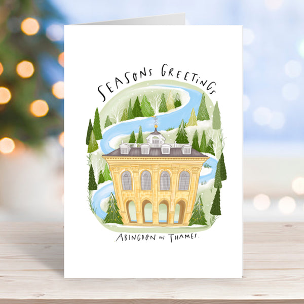 Abingdon Christmas card - Hofficraft