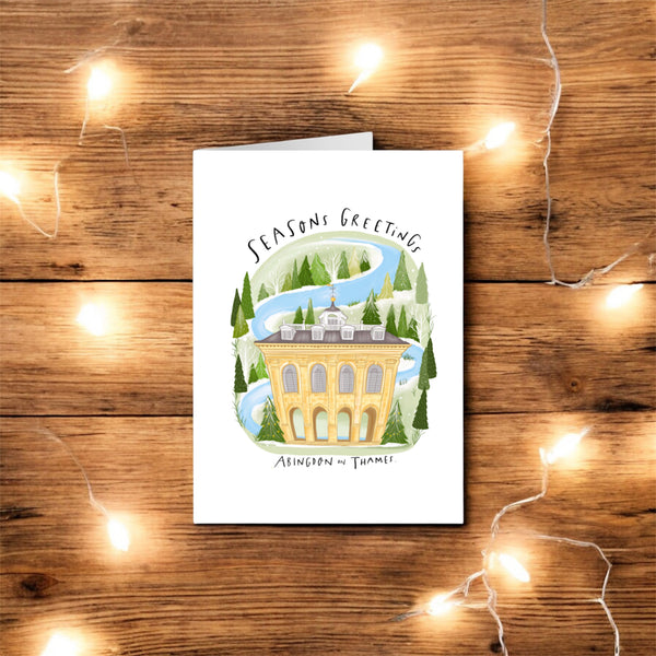 Abingdon Christmas card - Hofficraft