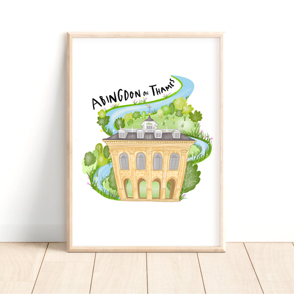 Abingdon on Thames Print