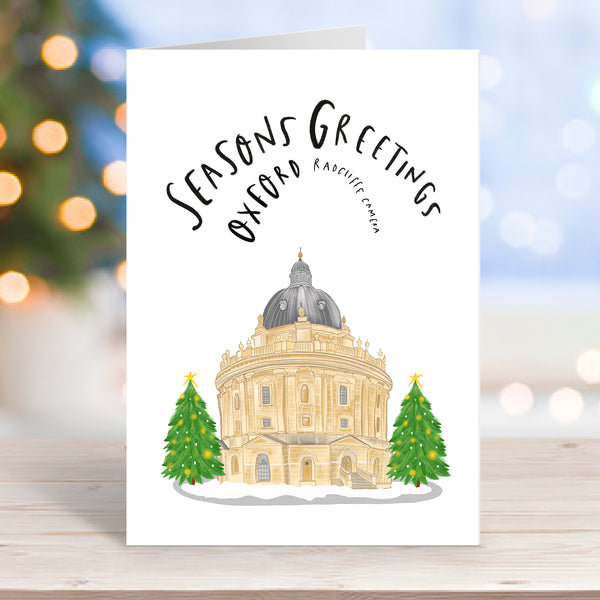 Oxford Radcliffe Camera Christmas card