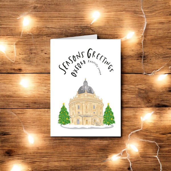 Oxford Radcliffe Camera Christmas card