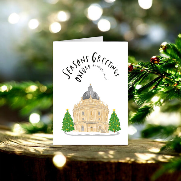 Oxford Radcliffe Camera Christmas card