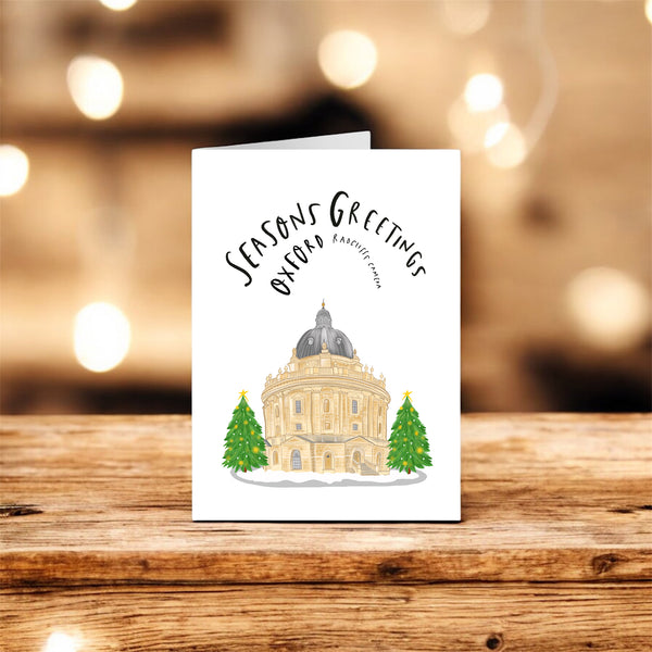 Oxford Radcliffe Camera Christmas card