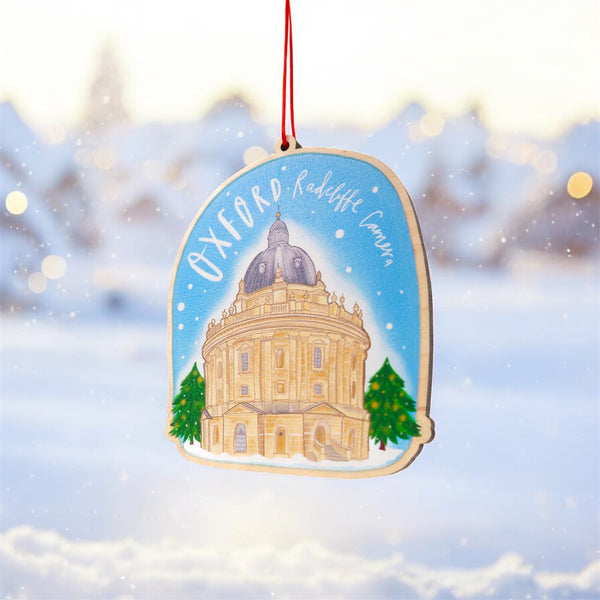 Oxford Radcliffe Camera Christmas decoration • Oxford Christmas tree decoration