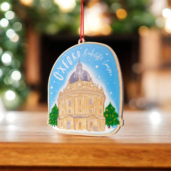 Oxford Radcliffe Camera Christmas decoration • Oxford Christmas tree decoration