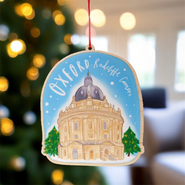 Oxford Radcliffe Camera Christmas decoration • Oxford Christmas tree decoration