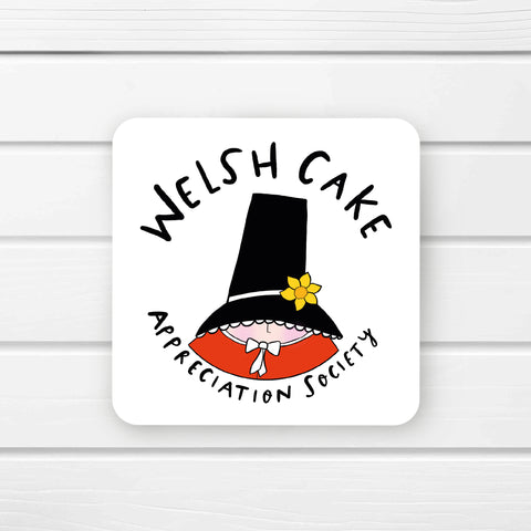 Welsh cake appreciation society coaster