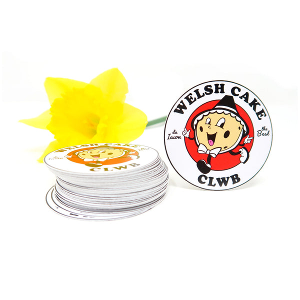 Welsh cake clwb sticker • Welsh cake club sticker - Hofficraft