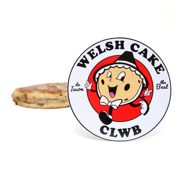 Welsh cake clwb sticker • Welsh cake club sticker - Hofficraft