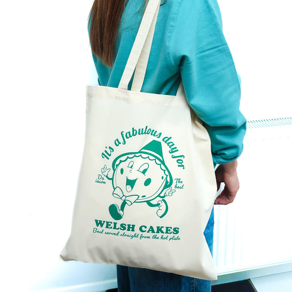 Welsh cake Bag • Welsh cake shopper • Welsh gift