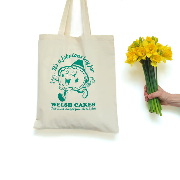 Welsh cake Bag • Welsh cake shopper • Welsh gift
