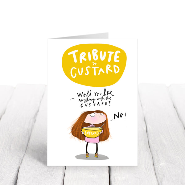 Custard lovers card