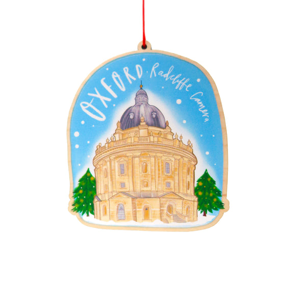 Oxford Radcliffe Camera Christmas decoration • Oxford Christmas tree decoration
