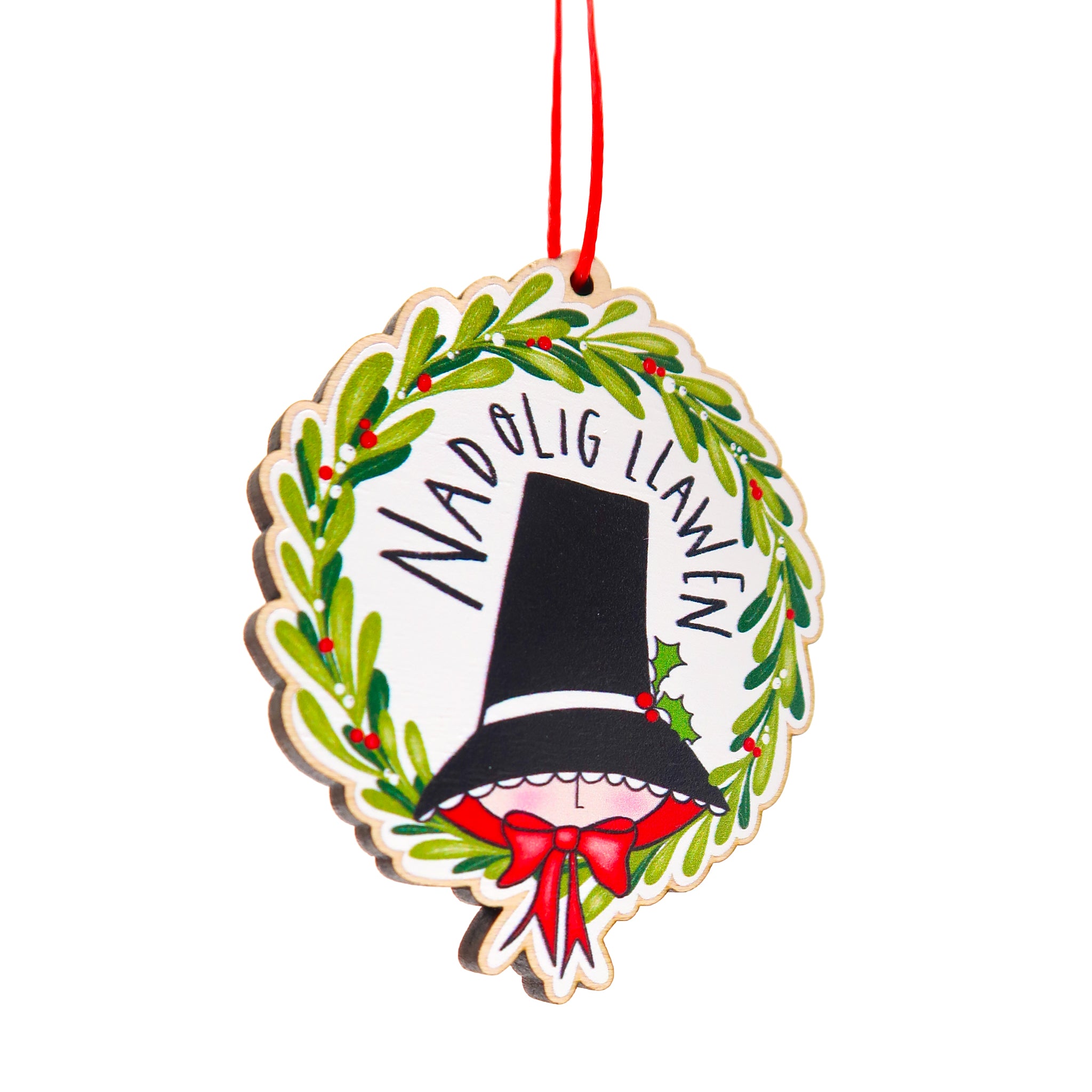 Nadolig LLawen Welsh Christmas decoration