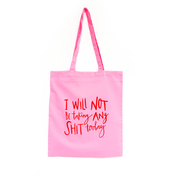 No shit today Tote Bag • No shit shopper