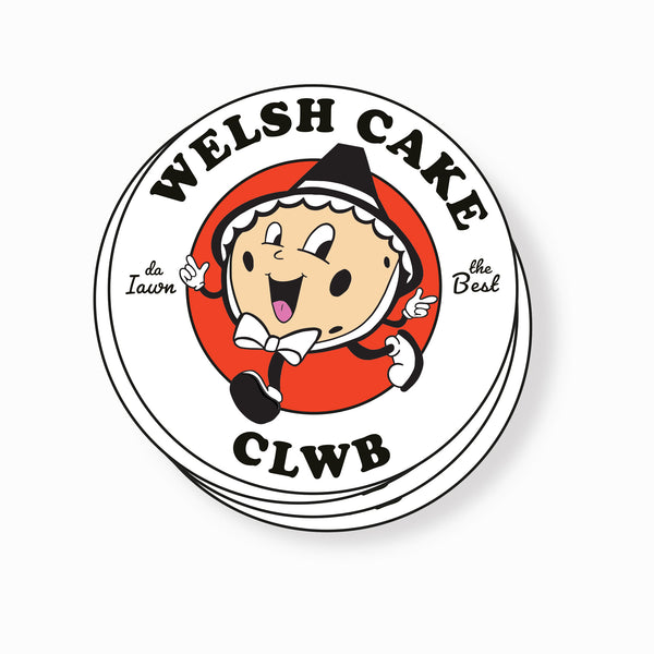 Welsh cake clwb sticker • Welsh cake club sticker - Hofficraft