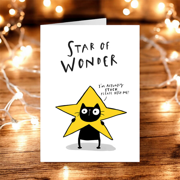 Star of Wonder Christmas card!