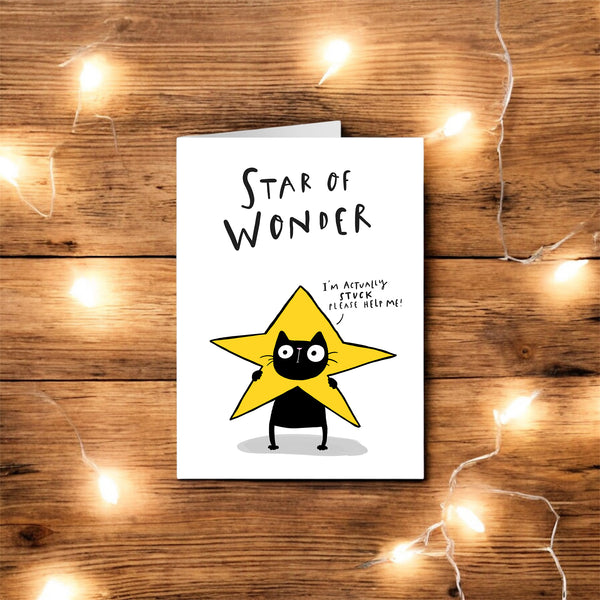 Star of Wonder Christmas card!