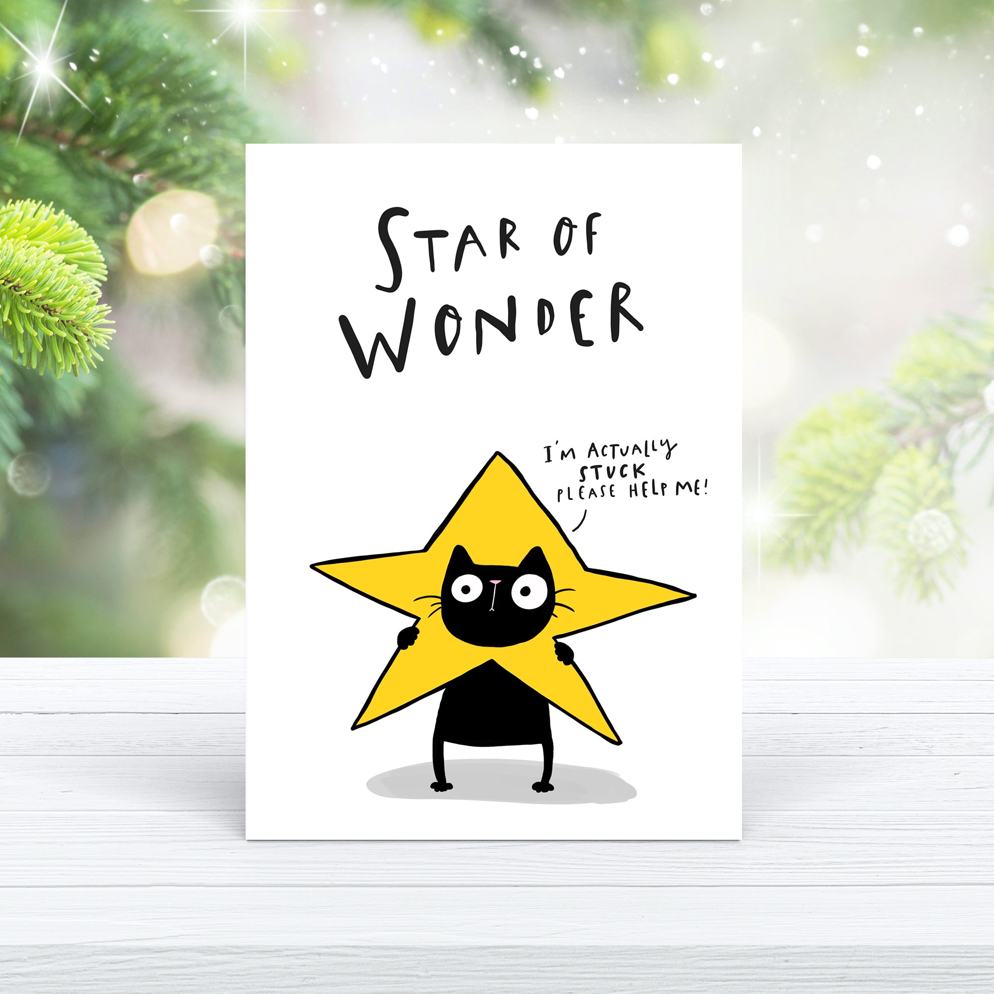 Star of Wonder Christmas card!