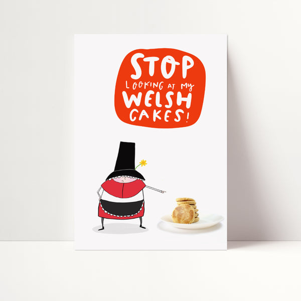 Welsh cake card