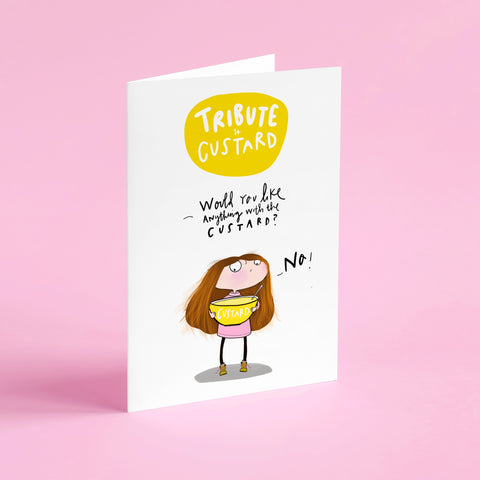 Custard lovers card