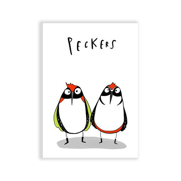 Woodpeckers card