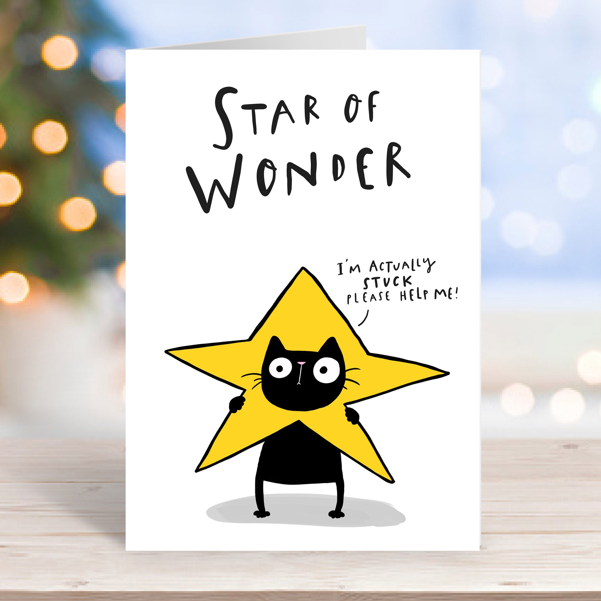 Star of Wonder Christmas card!