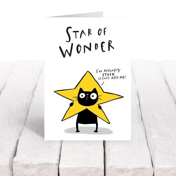 Star of Wonder Christmas card!