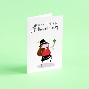 Hooray Hooray St Davids Day card!