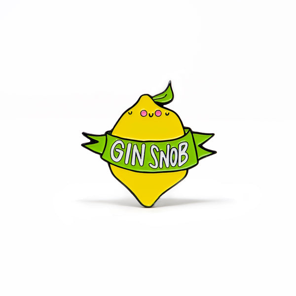 Gin Snob Enamel Pin Badge - Hofficraft