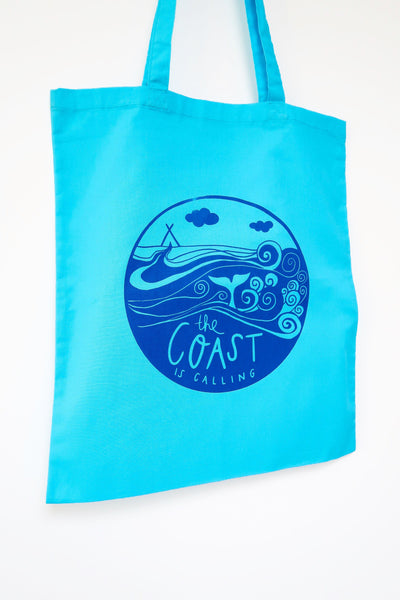 the Coast is calling tote bag • Beach bag • Coast tote bag - Hofficraft