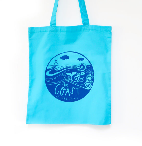 the Coast is calling tote bag • Beach bag • Coast tote bag - Hofficraft