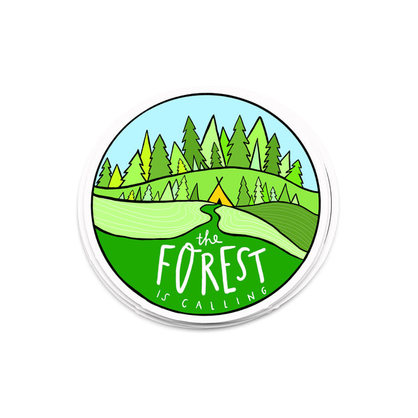 Forest sticker - Hofficraft