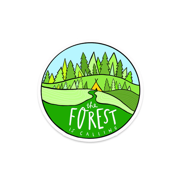 Forest sticker - Hofficraft