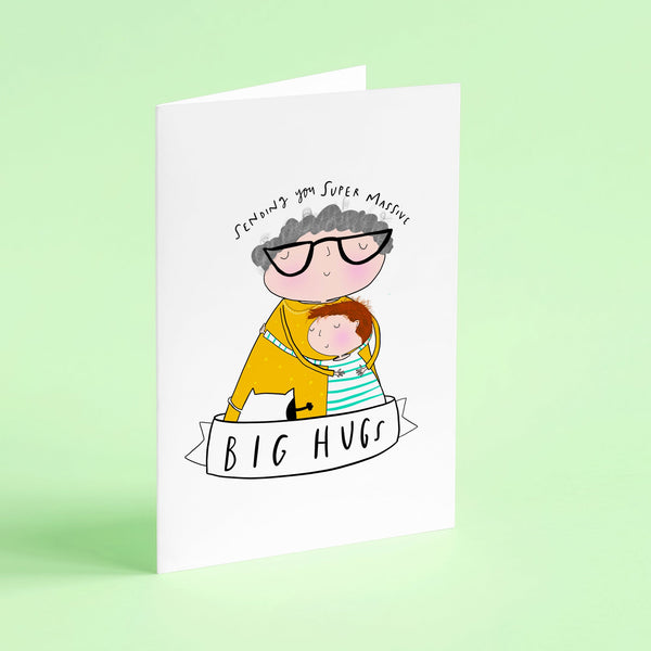 Sending Big Hugs card - Hofficraft