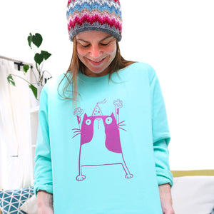 Party cat Sweatshirt