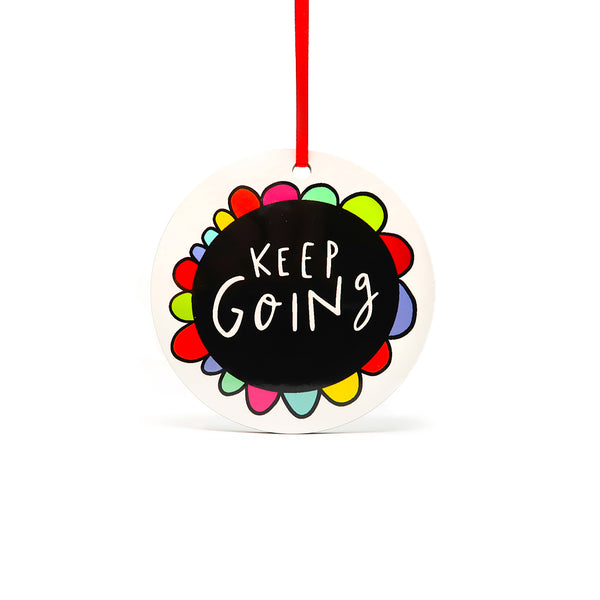 Keep going decoration
