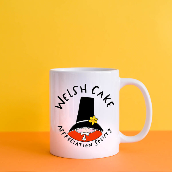 Welsh cake appreciation society mug
